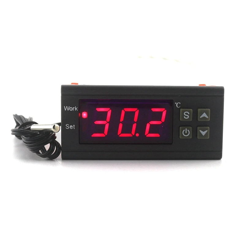 Intelligent Thermostat Input AC90-250V 12V 10A 30A 220V Temperature Regulator Controller NTC Sensor for Boiler Steamer Equipment
Intelligent Thermostat Input AC90-250V 12V 10A 30A 220V Temperature Regulator Controller NTC Sensor for Boiler Steamer Equipment