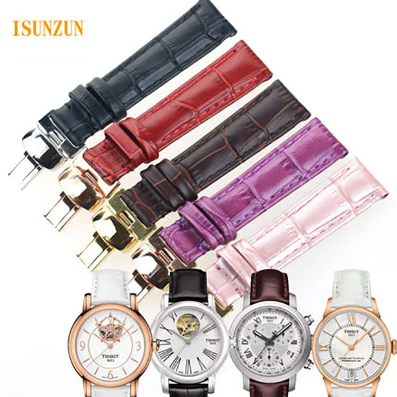 ISUNZUN Women 16mm Watchband For Tissot T050 Watch Band Female Watch Band For T055/T099/T063 Genuine Leather Watch Strap 16mm
ISUNZUN Women 16mm Watchband For Tissot T050 Watch Band Female Watch Band For T055/T099/T063 Genuine Leather Watch Strap 16mm