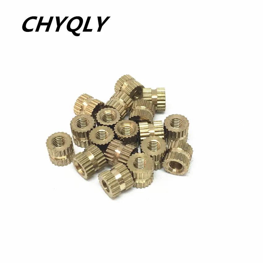 50pcs M3 Brass Knurl Nuts Insert Nuts Copper Through-hole Nut For Injection Moulding Insert Round Shape Embedded Nuts
50pcs M3 Brass Knurl Nuts Insert Nuts Copper Through-hole Nut For Injection Moulding Insert Round Shape Embedded Nuts