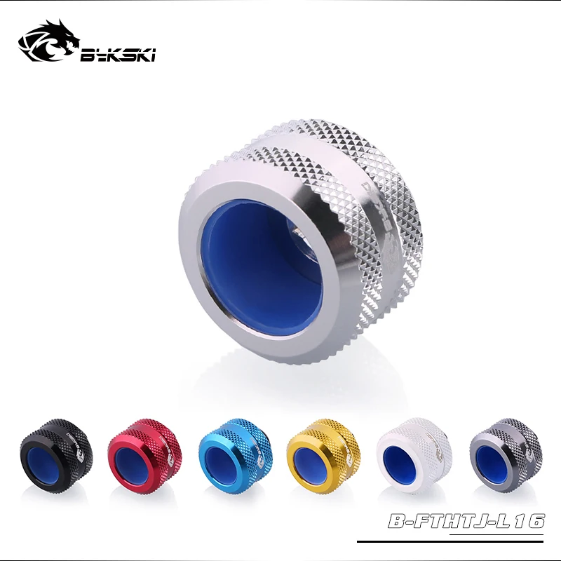 BYKSKI Hard Tube Fitting OD16mm Enhanced Anti-off Rubber Hand Compression Copper Fitting G1/4' use for PMMA/PETG Rigidity Tube
BYKSKI Hard Tube Fitting OD16mm Enhanced Anti-off Rubber Hand Compression Copper Fitting G1/4' use for PMMA/PETG Rigidity Tube