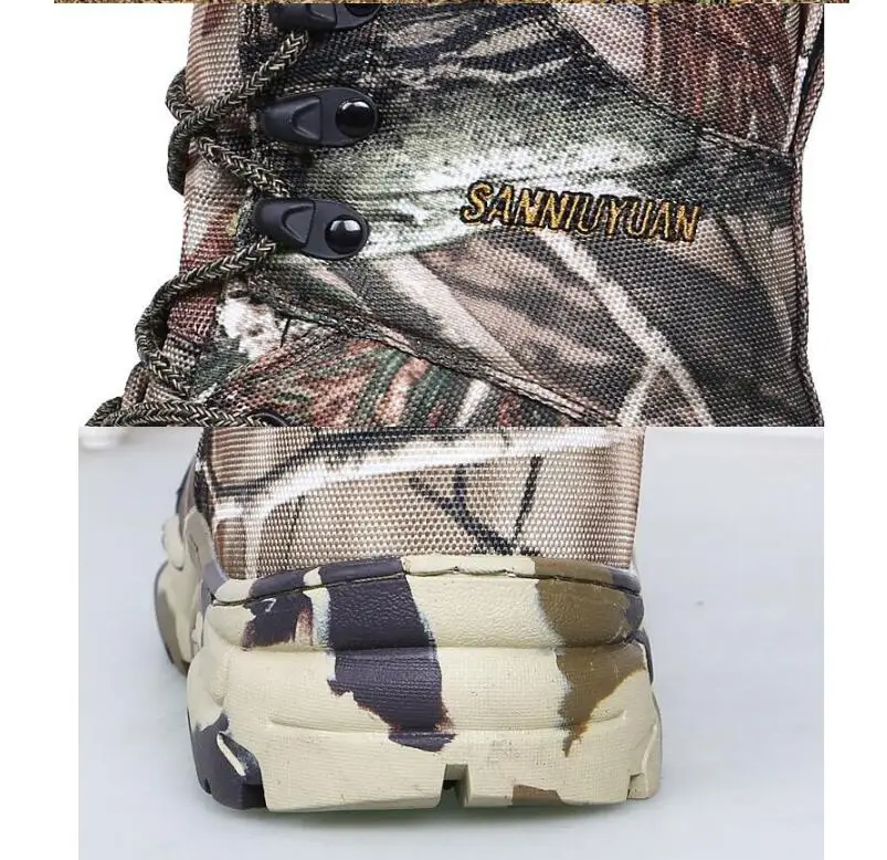 Men outdoor jungle desert hiking waterproof Boots leaf bionic camouflage spring autumn thin training hunting tactical high shoes
Men outdoor jungle desert hiking waterproof Boots leaf bionic camouflage spring autumn thin training hunting tactical high shoes