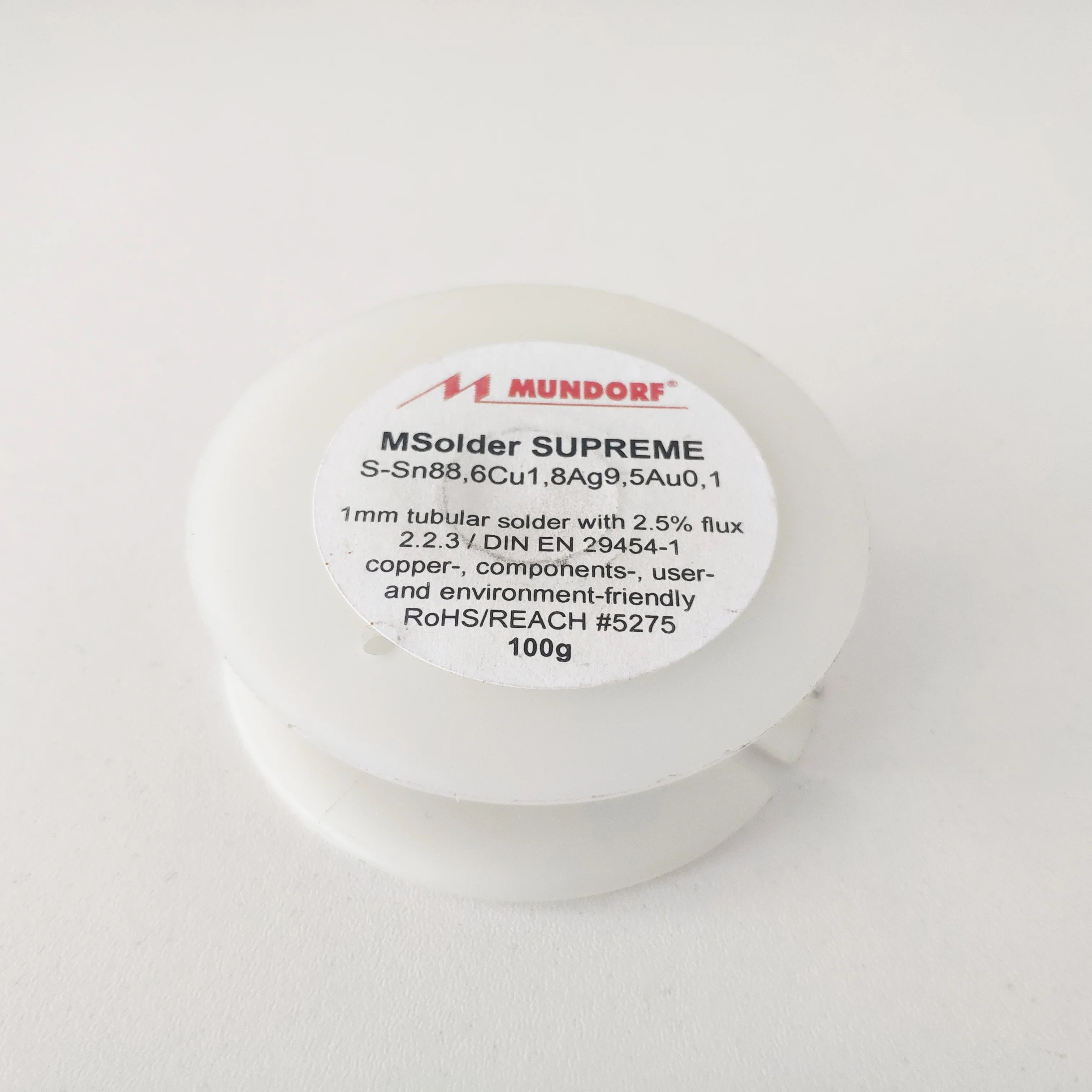 Mundorf Mcap 1.0MM 9.5%Ag 0.1%AU Silver Solder Germany Solder Wire Soldering Welding Wire
Mundorf Mcap 1.0MM 9.5%Ag 0.1%AU Silver Solder Germany Solder Wire Soldering Welding Wire
