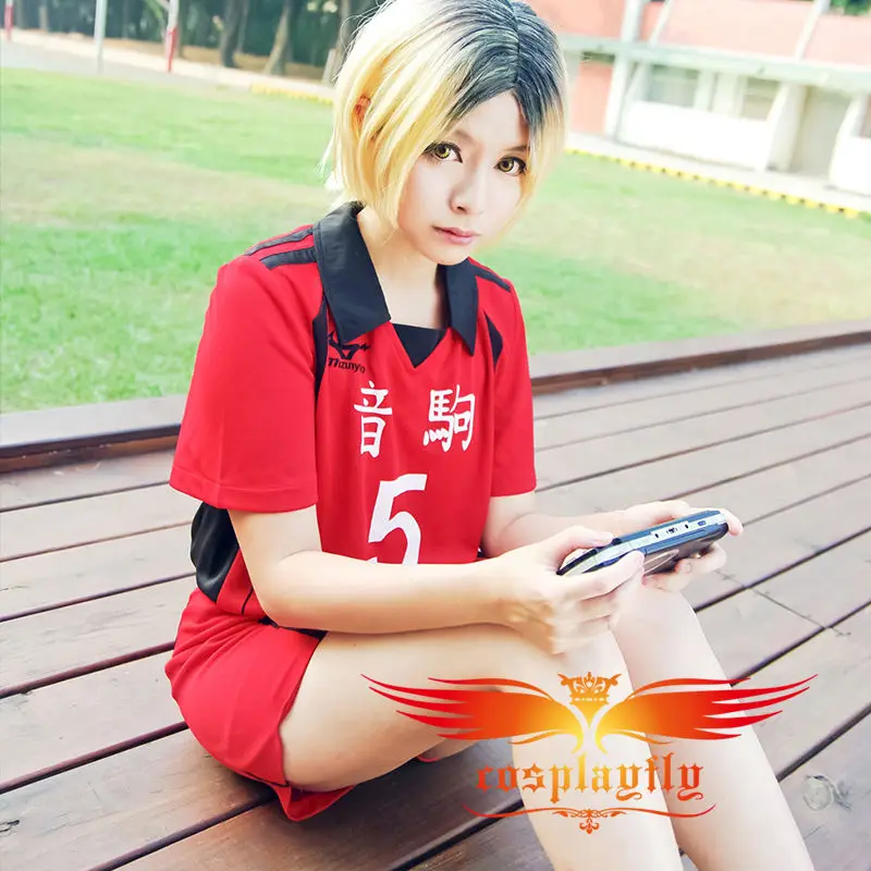 Костюм для косплея Haikyu Nekoma High School Kozume Kenma No 5 (w0511)|kozume kenma|anime cosplay costumesanime costume |