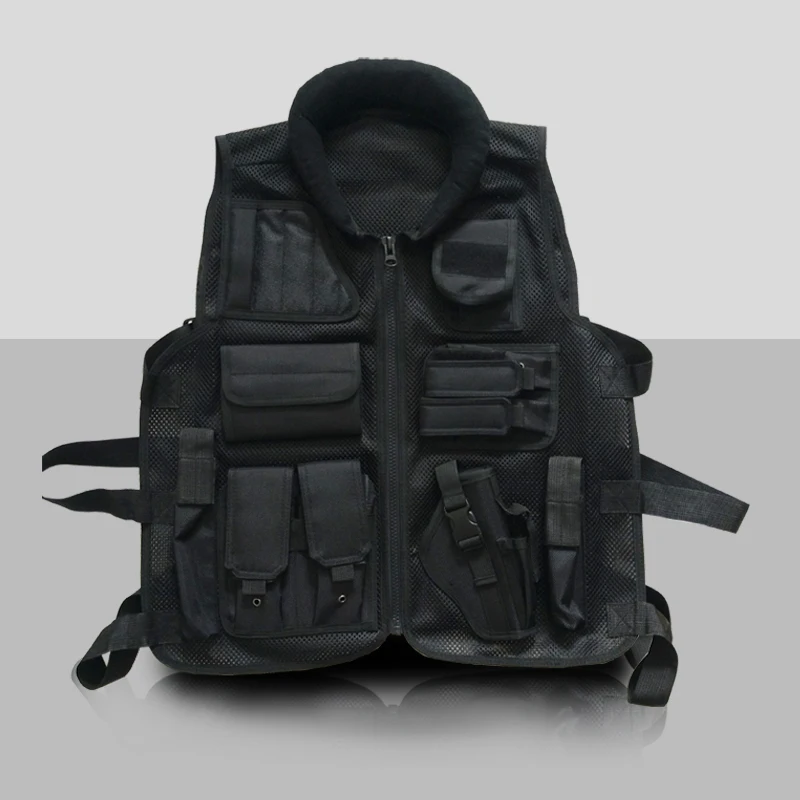 Veste Tactique Gilet Tactique Police High-quality Black Mesh Molle Weste Polizei Schutzweste Tactical Gear Voodoo Tactical
Veste Tactique Gilet Tactique Police High-quality Black Mesh Molle Weste Polizei Schutzweste Tactical Gear Voodoo Tactical