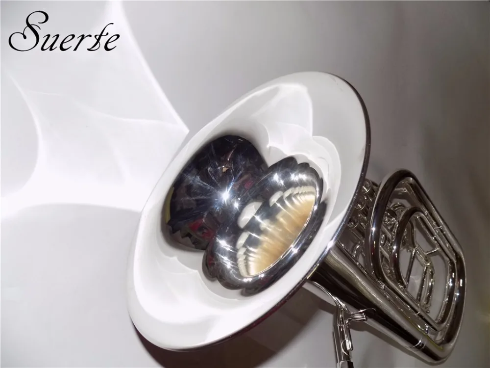 Bb Compensated Baritone 3 Pistons Baritone horn Silver Plated with Foambody Case and Mouthpiece Musical Instruments Professional
Bb Compensated Baritone 3 Pistons Baritone horn Silver Plated with Foambody Case and Mouthpiece Musical Instruments Professional