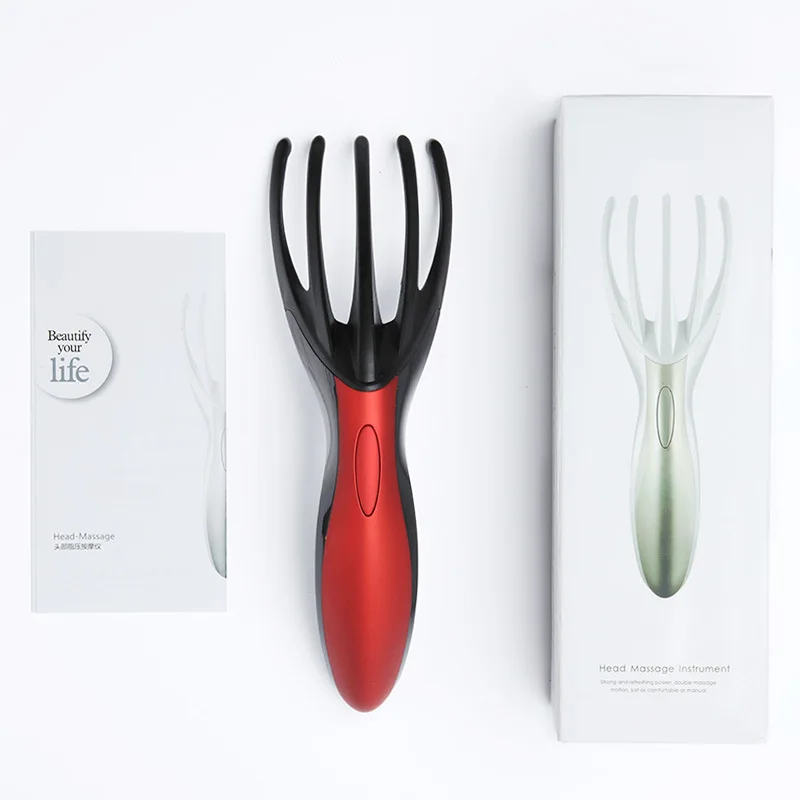 LIUDADAO Electric Vibration Head Massager Finger Claw Body Scalp Massage Relax Comb Relief Fatigue health Care Tools Gifts
LIUDADAO Electric Vibration Head Massager Finger Claw Body Scalp Massage Relax Comb Relief Fatigue health Care Tools Gifts