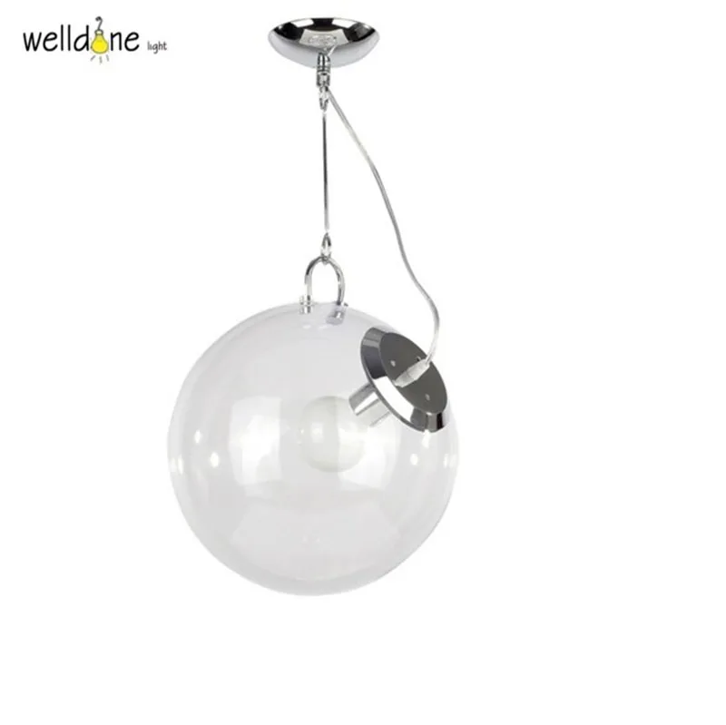 Glass&Iron Pendant Lights Creative Fashion Home Decoration Lighting Clear Glass Pendant Lamps E27 Bulbs
Glass&Iron Pendant Lights Creative Fashion Home Decoration Lighting Clear Glass Pendant Lamps E27 Bulbs