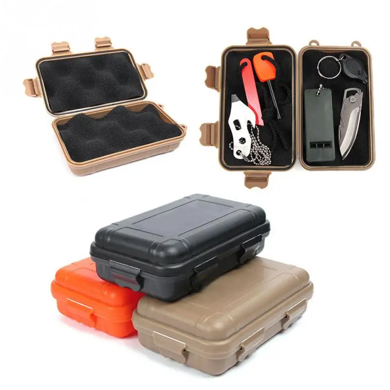 2pcs Outdoor Airtight Survival Storage Case Shockproof Waterproof Camping Travel Container Carry Storage Box Size S/L
2pcs Outdoor Airtight Survival Storage Case Shockproof Waterproof Camping Travel Container Carry Storage Box Size S/L