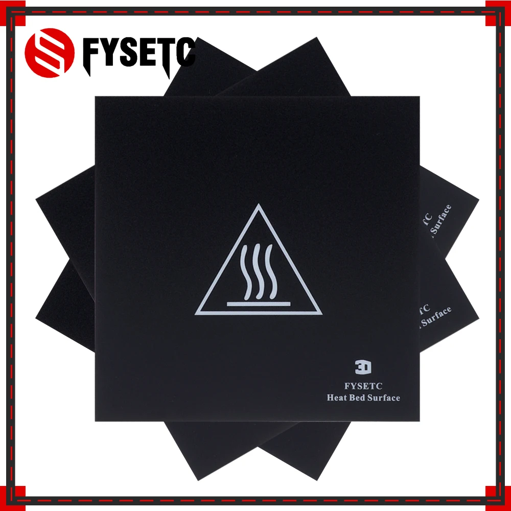 5pcs Heated Bed Build Surface 220x220mm Hotbed Build Sheet 100% NO Adhensive Residue For Wanhao i3 Anet A8 A6 Tarantula Ender 5
5pcs Heated Bed Build Surface 220x220mm Hotbed Build Sheet 100% NO Adhensive Residue For Wanhao i3 Anet A8 A6 Tarantula Ender 5