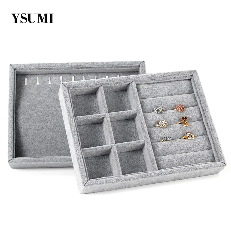 YSUMI Gray Jewelry Display Stand Jewelry Organizer Storage Tray Ring Earring Bracelet Small Size Jewelry display Box/Tray
YSUMI Gray Jewelry Display Stand Jewelry Organizer Storage Tray Ring Earring Bracelet Small Size Jewelry display Box/Tray