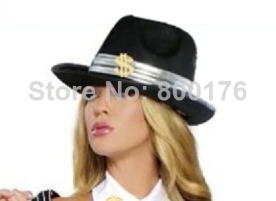 Free shipping zy254 Gangster 20s Costume Fedora Adult Black Pinstripe ganger with US dollars Hat
Free shipping zy254 Gangster 20s Costume Fedora Adult Black Pinstripe ganger with US dollars Hat