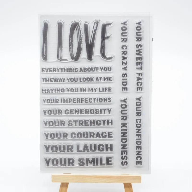 I love Sentiment Rubber Clear Stamp for Card Making Decoration and Scrampbooking Happy birthday Clear stamp
I love Sentiment Rubber Clear Stamp for Card Making Decoration and Scrampbooking Happy birthday Clear stamp