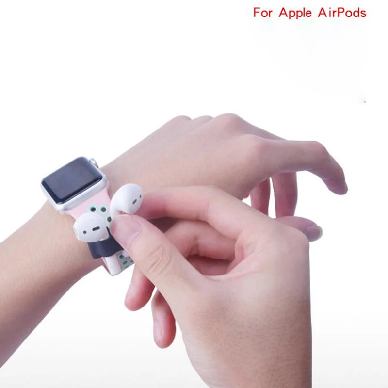 Портативный Силиконовый Держатель для наушников Apple AirPods, чехол для хранения наушников Apple
Портативный Силиконовый Держатель для наушников Apple AirPods, чехол для хранения наушников Apple