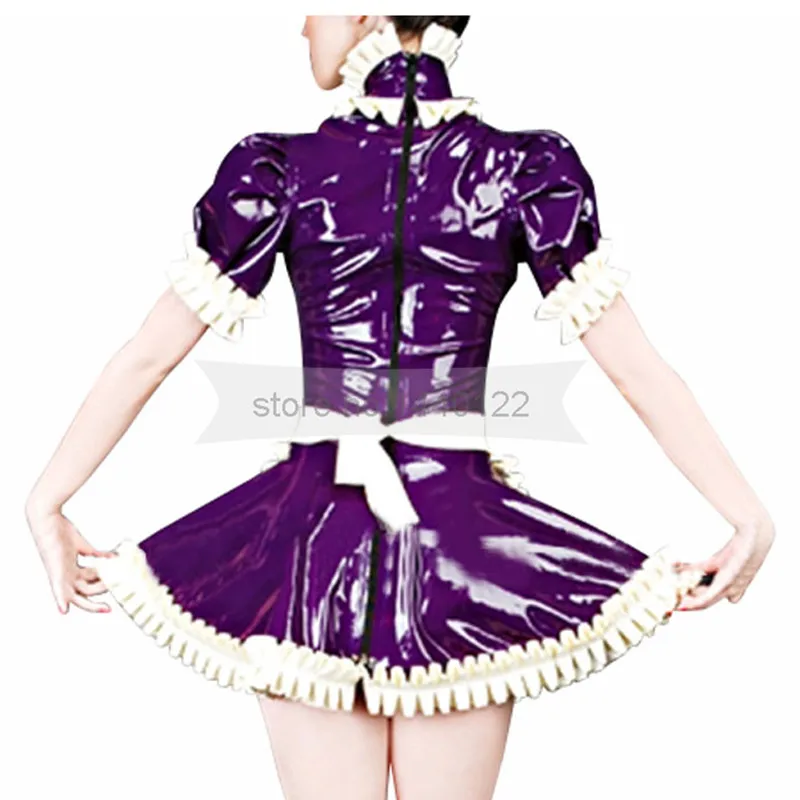 Latex Lolita Laced Dresses with Apron Cosplay Dress Costumes Size Custom Made BNLD249
Latex Lolita Laced Dresses with Apron Cosplay Dress Costumes Size Custom Made BNLD249