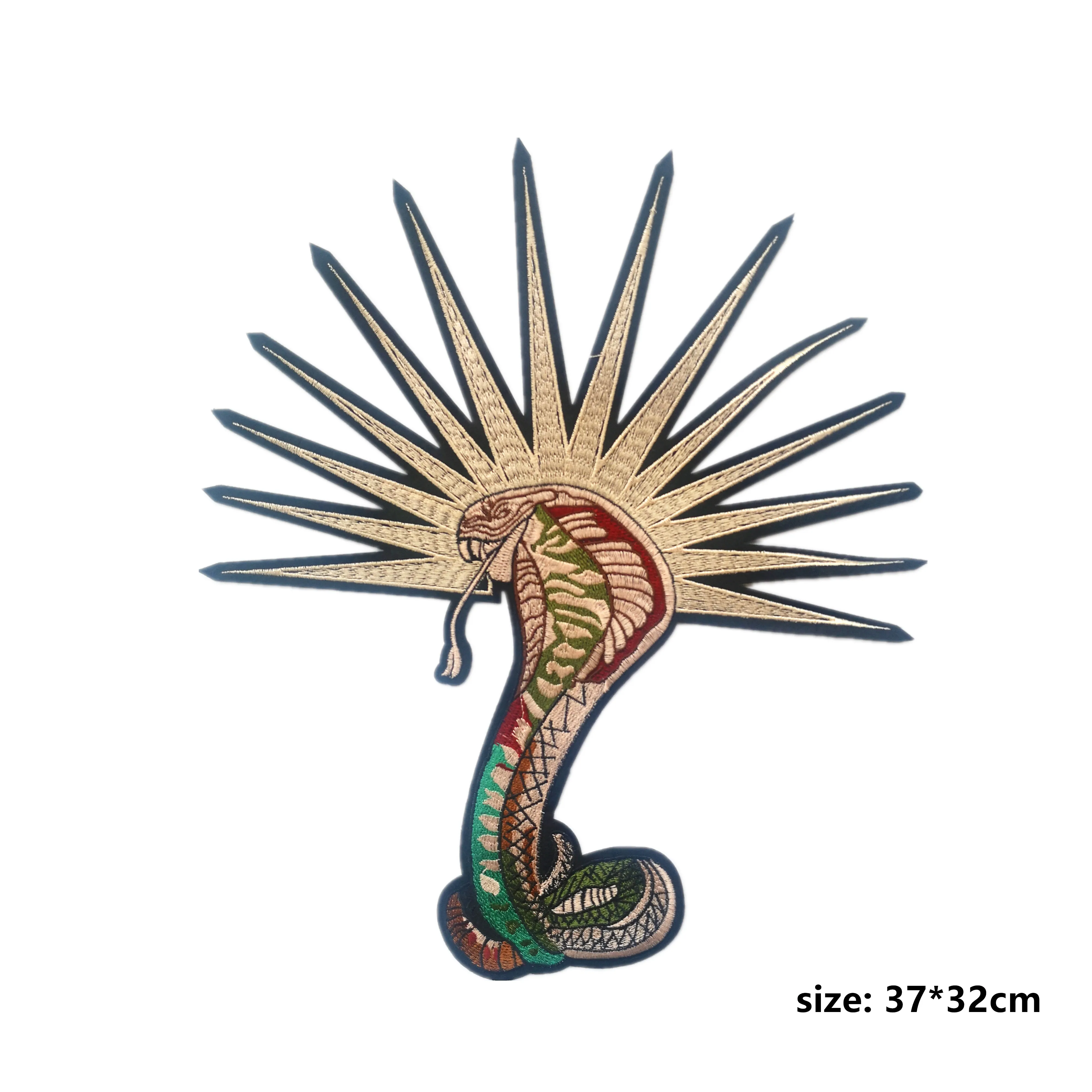 VIPOINT embroidery big snake patches animal patches badges applique patches for clothing DX-43
VIPOINT embroidery big snake patches animal patches badges applique patches for clothing DX-43