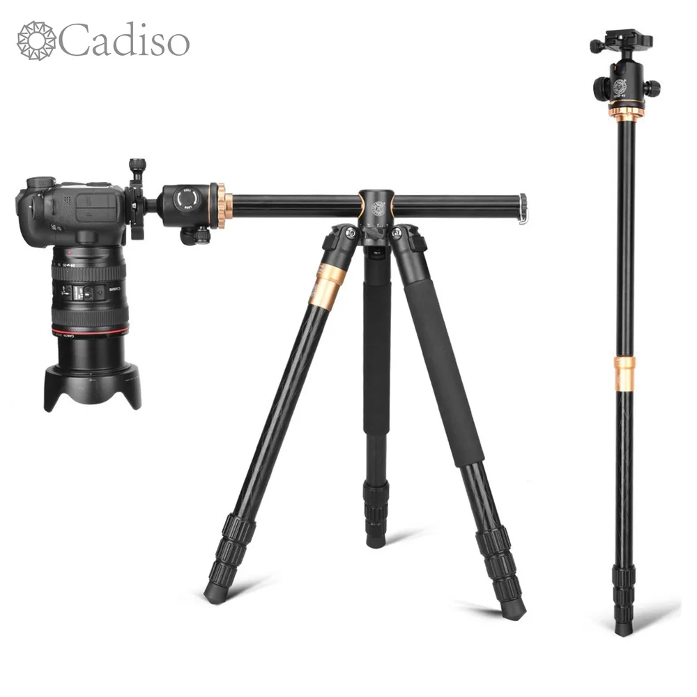 Cadiso Q999H Professional Video Camera Tripod 61 Inch Portable Compact Travel Horizontal Tripod with Ball Head for Camera
Cadiso Q999H Professional Video Camera Tripod 61 Inch Portable Compact Travel Horizontal Tripod with Ball Head for Camera