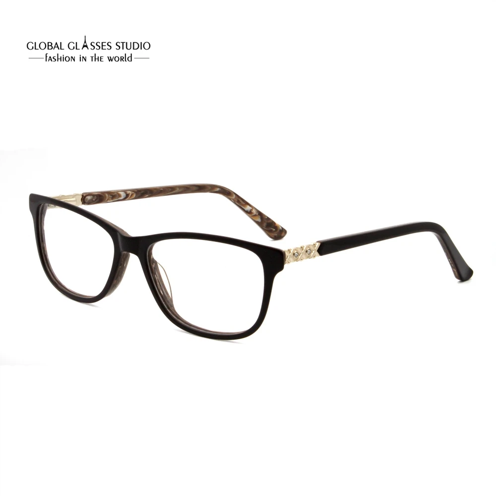Eyeglasses Optical Glasses Acetate Women High Quality Frame Fashion Style Clean Lens Trend Classic Design Eyewear JQW-1708-C3
Eyeglasses Optical Glasses Acetate Women High Quality Frame Fashion Style Clean Lens Trend Classic Design Eyewear JQW-1708-C3