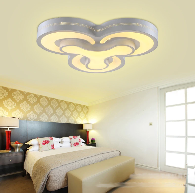 

Современные светодиодные потолочные лампы 48 Вт спальня лампы 4 головки для гостиной кухни лампа потолочный светильник для балкона 90-260V lamparas...