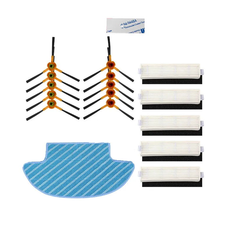 Brush *10 + Filter *5 + Sponge filters *5 + Mop cloth *1 + Magic paste *5 for ecovacs deebot Slim DA60 Robotic Vacuum Cleaner
Brush *10 + Filter *5 + Sponge filters *5 + Mop cloth *1 + Magic paste *5 for ecovacs deebot Slim DA60 Robotic Vacuum Cleaner