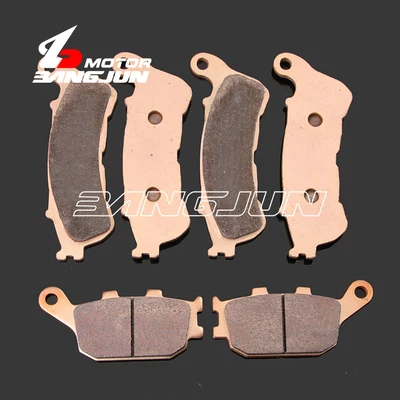 Motorcycle Front Rear Copper Base Metal Brake Pads For HONDA CB1300 S/SF 2008-10-11-12-13-14-2015 ABS
Motorcycle Front Rear Copper Base Metal Brake Pads For HONDA CB1300 S/SF 2008-10-11-12-13-14-2015 ABS