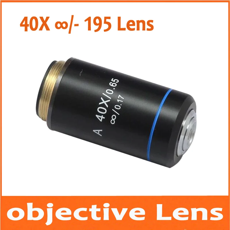 40X Infinity Biological Microscope Achromatic Plan Objective Lens Olympus Biomicroscope UIS2 infinity Optical System CX21 CX3
40X Infinity Biological Microscope Achromatic Plan Objective Lens Olympus Biomicroscope UIS2 infinity Optical System CX21 CX3