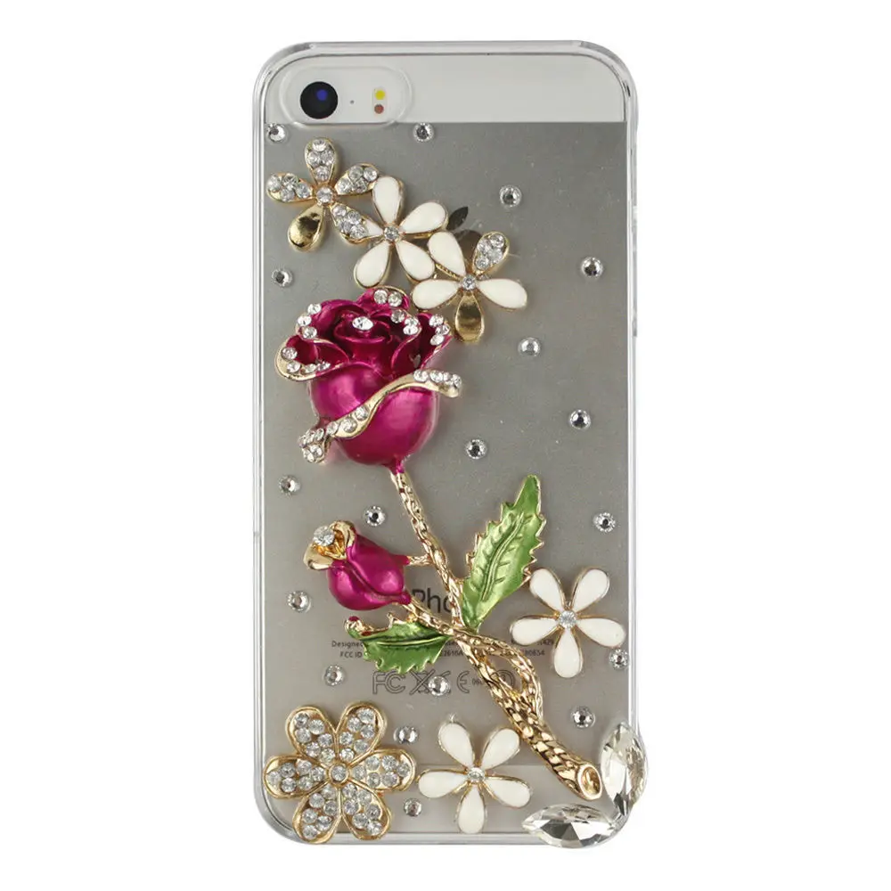LaMaDiaa For iPhone X XS XR MAX 12 13 mini Pro max 11 5S 6 6S 7 8 Plus Luxury Rhinestone Bling Diamond Phone Case Cover | Мобильные