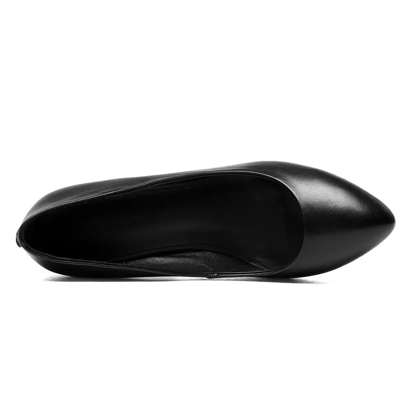 Fanyuan Handmade Leather Shoes Woman Pointed Toe High Heels Women Pumps Fashion Slip On Office Ladies Work Shoes Plus Size 32-42
Fanyuan Handmade Leather Shoes Woman Pointed Toe High Heels Women Pumps Fashion Slip On Office Ladies Work Shoes Plus Size 32-42