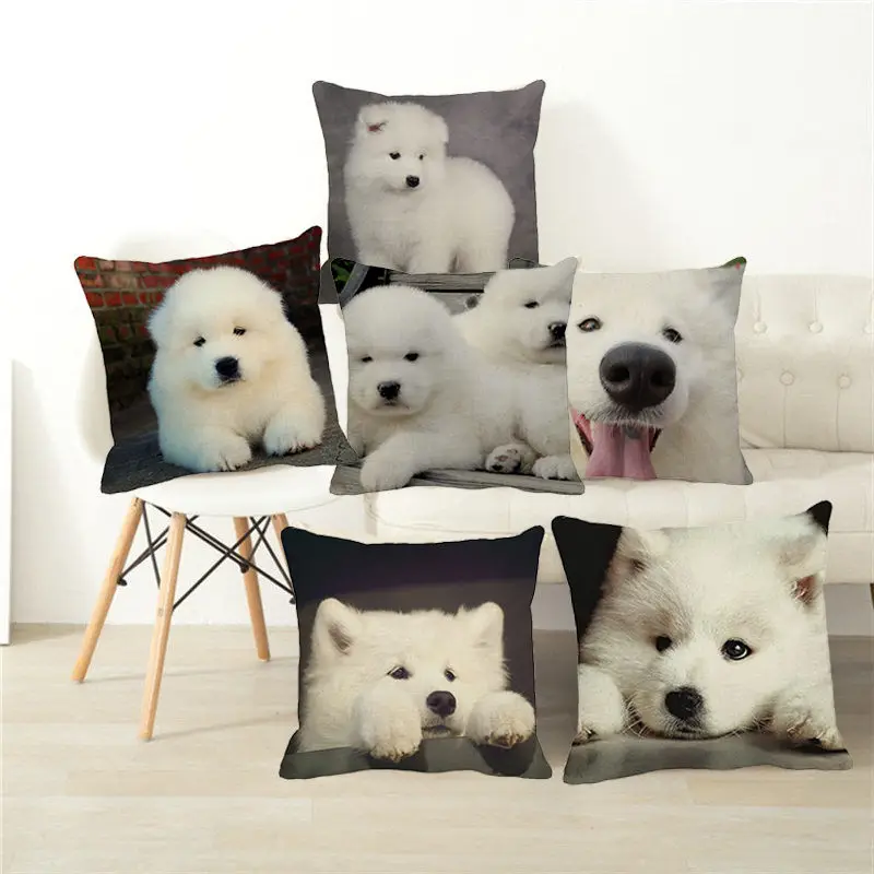 XUNYU симпатичная самоеда собака наволочка 45*45 см квадратная фотография Подушка Чехол домашний декор наволочка s B0051
XUNYU симпатичная самоеда собака наволочка 45*45 см квадратная фотография Подушка Чехол домашний декор наволочка s B0051