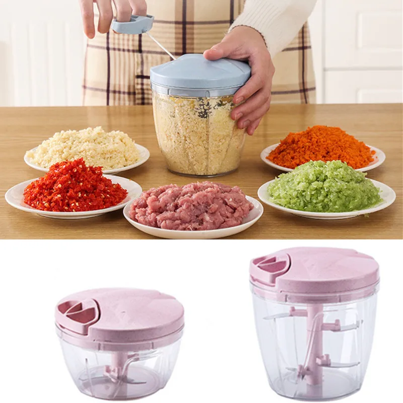 Household Manual Meat Chopper Hand-Power Food Grinder Kitchen Mincer Mixer Blender to Chop Meat Fruit Vegetable Nuts Shredders
Household Manual Meat Chopper Hand-Power Food Grinder Kitchen Mincer Mixer Blender to Chop Meat Fruit Vegetable Nuts Shredders