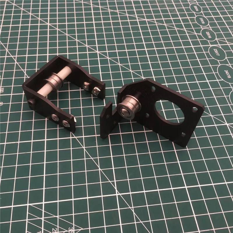 Creality CR 10S 3D Стальной натяжитель оси Y и крепление шагового двигателя черного