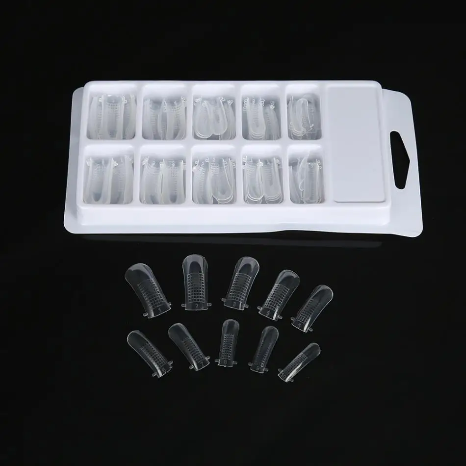 100pcs Clear Nail Form Full Cover Quick Building Gel Mold Tips Nail Extension DIY Manicure Tool
100pcs Clear Nail Form Full Cover Quick Building Gel Mold Tips Nail Extension DIY Manicure Tool