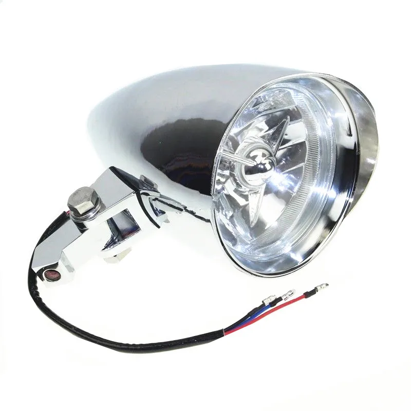 Мотоцикл 4,5 "черный хром козырек пуля фара для Harley Honda Yamaha Kawasaki Suzuki Bobber Chopper
Мотоцикл 4,5 "черный хром козырек пуля фара для Harley Honda Yamaha Kawasaki Suzuki Bobber Chopper