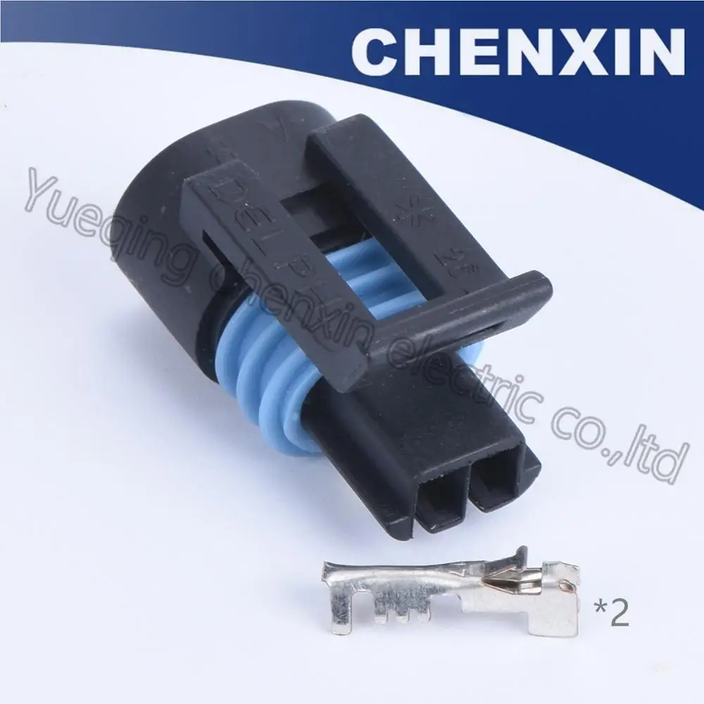 Black 2 Female(1.5) Sensor Waterproof Connector Sealed Auto Connector Plug 12162195 12162193
Black 2 Female(1.5) Sensor Waterproof Connector Sealed Auto Connector Plug 12162195 12162193