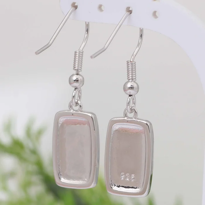 New Statement Jewelry Brand Designer Blue Fire Opal Silver Color Filled Earrings For Women Fashion Jewelry E100
New Statement Jewelry Brand Designer Blue Fire Opal Silver Color Filled Earrings For Women Fashion Jewelry E100