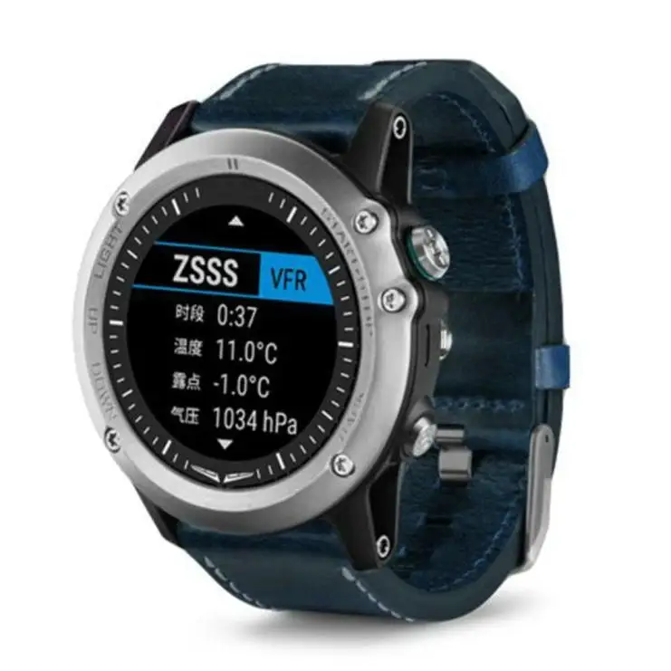Ремешок из натуральной кожи для часов Garmin Fenix 3/HR 5X 26 мм сменный ремешок с