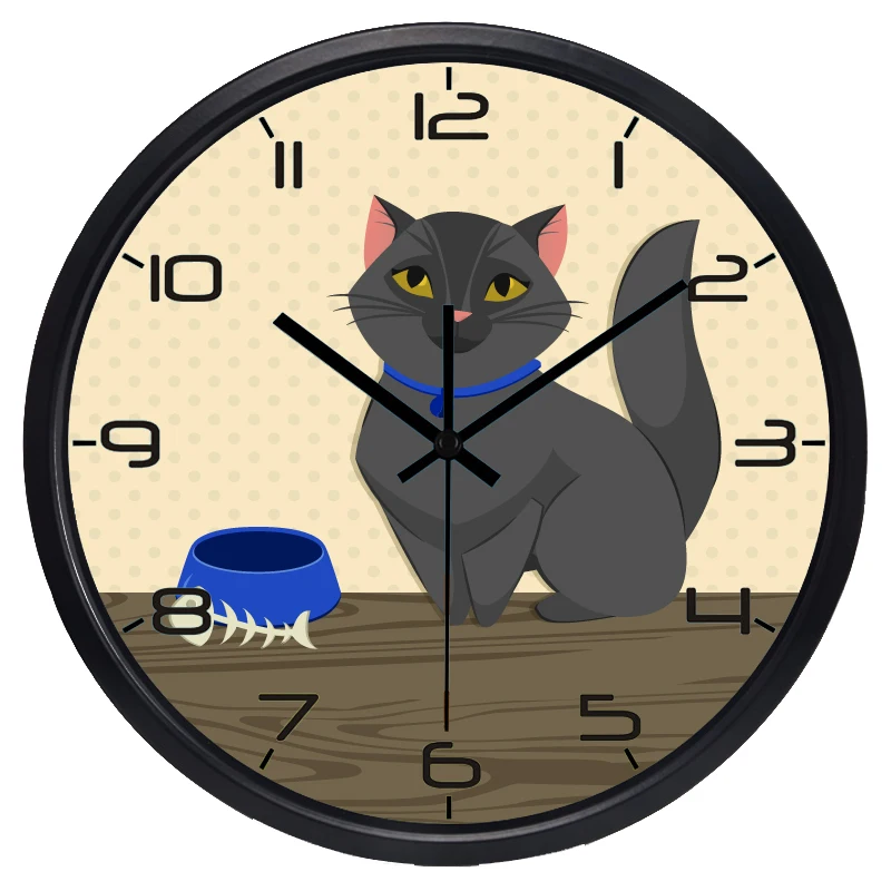 Fashion Style Kids Room Cat Living Room Decoration Wall Clock Funny Number Clock
Fashion Style Kids Room Cat Living Room Decoration Wall Clock Funny Number Clock