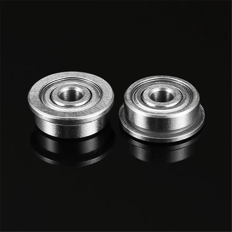 

New Durable 10pcs F623ZZ Flange Bushing Ball Bearings 3x10x4mm Mini Deep Groove Flange Ball Bearing