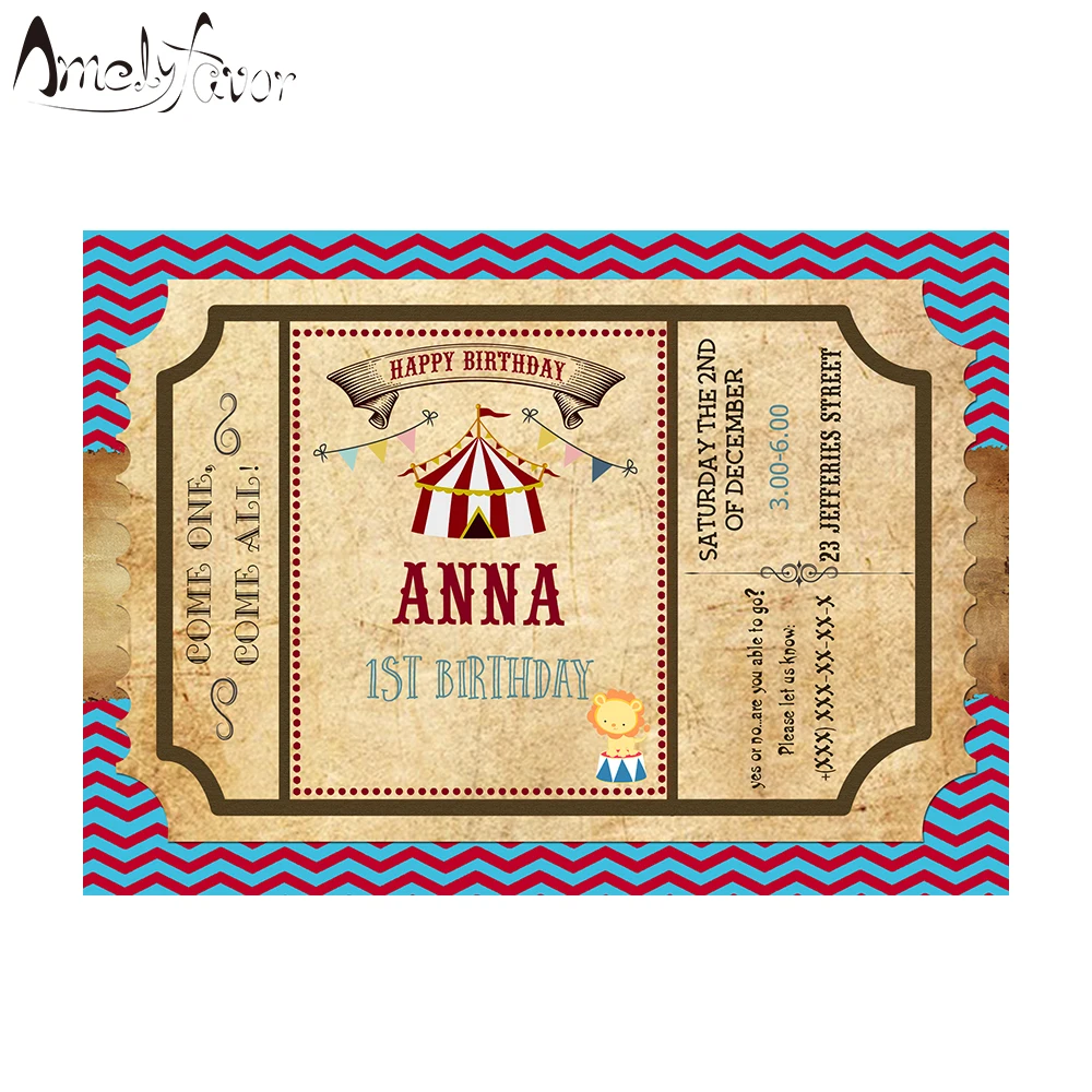 Circus Animal Theme Invitation Card Party Supplies Animals Invitation Party Decorations Kids Event Birthday Custom-Made 20PCS
Circus Animal Theme Invitation Card Party Supplies Animals Invitation Party Decorations Kids Event Birthday Custom-Made 20PCS