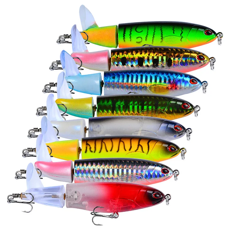 Whopper Popper 15g/36g Topwater Fishing Lure Artificial Bait Hard Plopper Soft Rotating Tail Fishing Tackle Geer
Whopper Popper 15g/36g Topwater Fishing Lure Artificial Bait Hard Plopper Soft Rotating Tail Fishing Tackle Geer