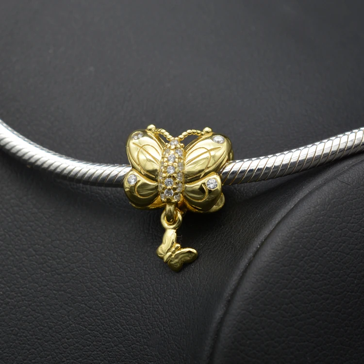 New Exquisite Butterfly 925 Sterling Silver Rose gold plated Dream Charms Spacer Beads Charm Bracelet Jewelry Making
New Exquisite Butterfly 925 Sterling Silver Rose gold plated Dream Charms Spacer Beads Charm Bracelet Jewelry Making