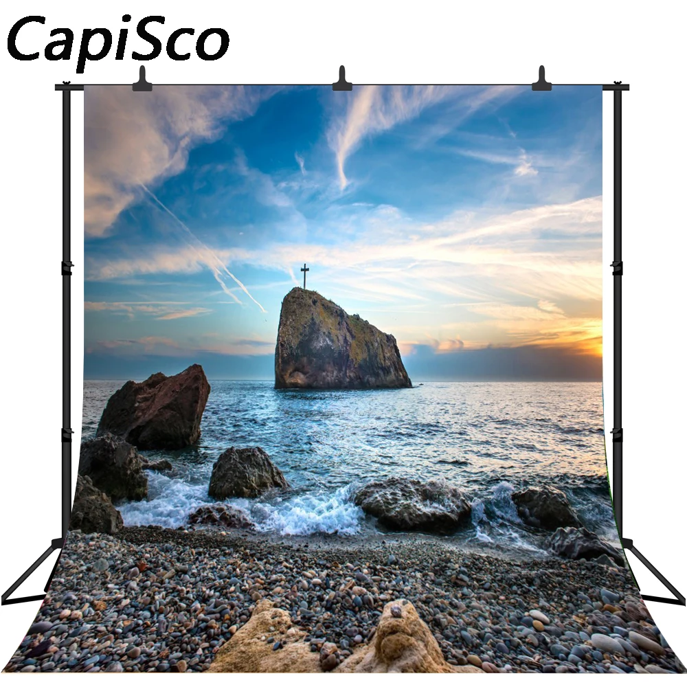 Capisco photography backdrops seaside background beach sea rock wavy sky vinyl backdrops for photography studio photo
Capisco photography backdrops seaside background beach sea rock wavy sky vinyl backdrops for photography studio photo