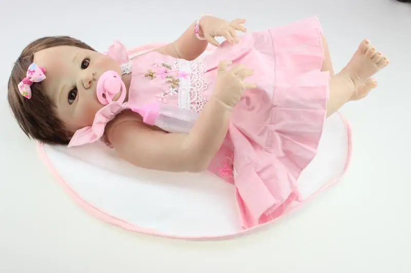 NPK dolls victoria girl newborn babies dolls 57cm full silicone reborn baby dolls toys for children gift bebes reborn menina
NPK dolls victoria girl newborn babies dolls 57cm full silicone reborn baby dolls toys for children gift bebes reborn menina
