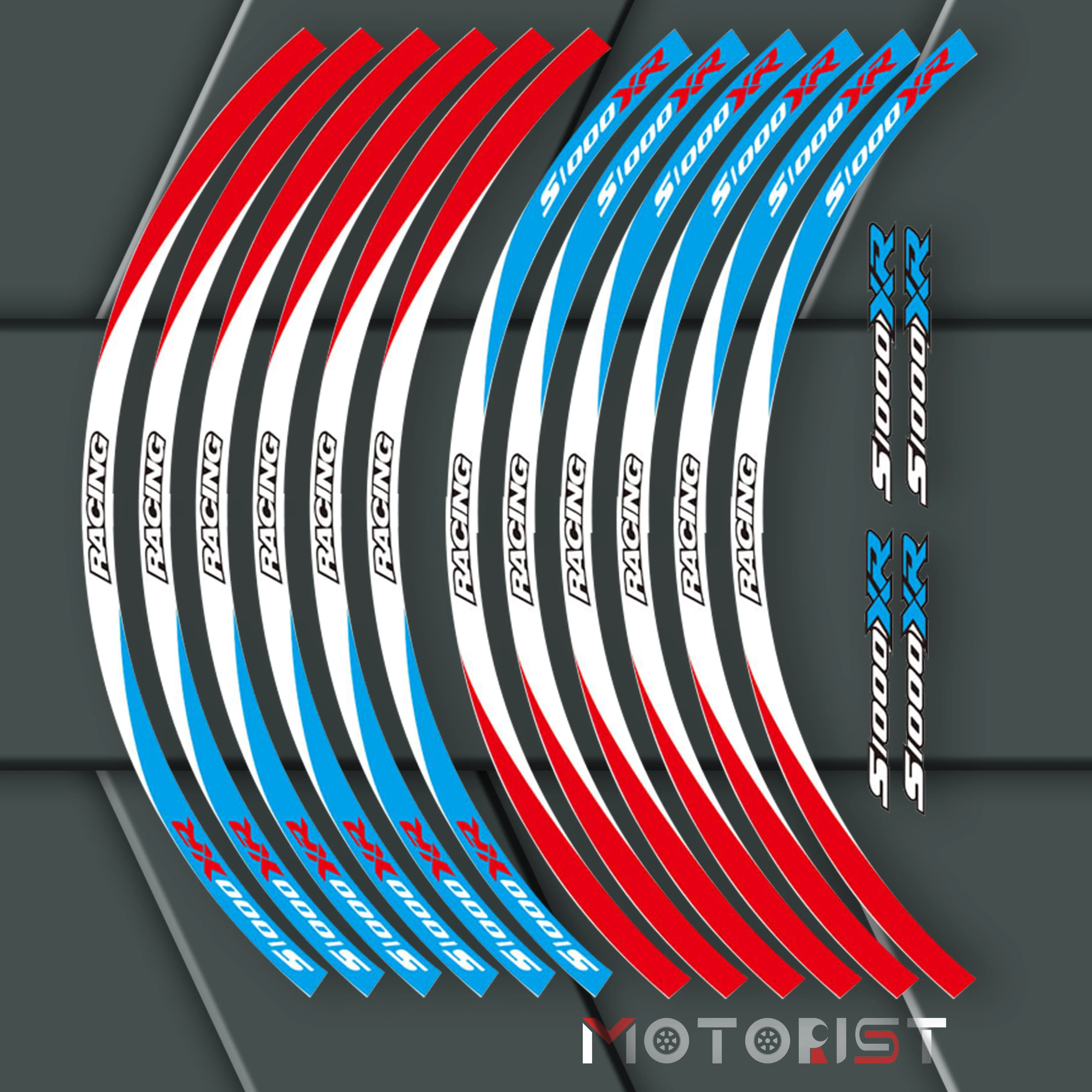 a set of 12pcs high quality motorcycle wheel decals waterproof Reflective stickers rim stripes For BMW S1000XR
a set of 12pcs high quality motorcycle wheel decals waterproof Reflective stickers rim stripes For BMW S1000XR
