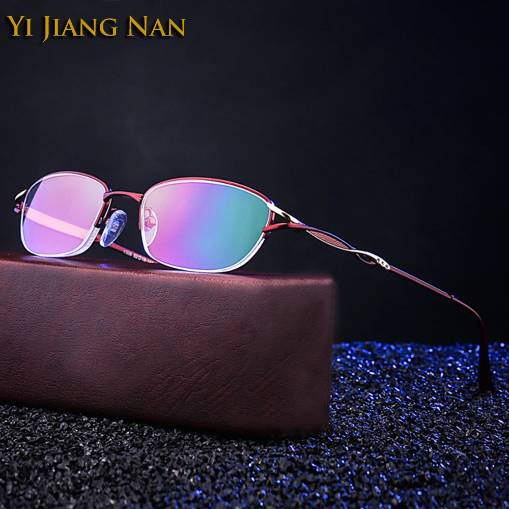 Fashion Women Red Glasses Clear Lenses Rimless Optical Eyeglasses Half Frames Reading Glasses for Female
Fashion Women Red Glasses Clear Lenses Rimless Optical Eyeglasses Half Frames Reading Glasses for Female