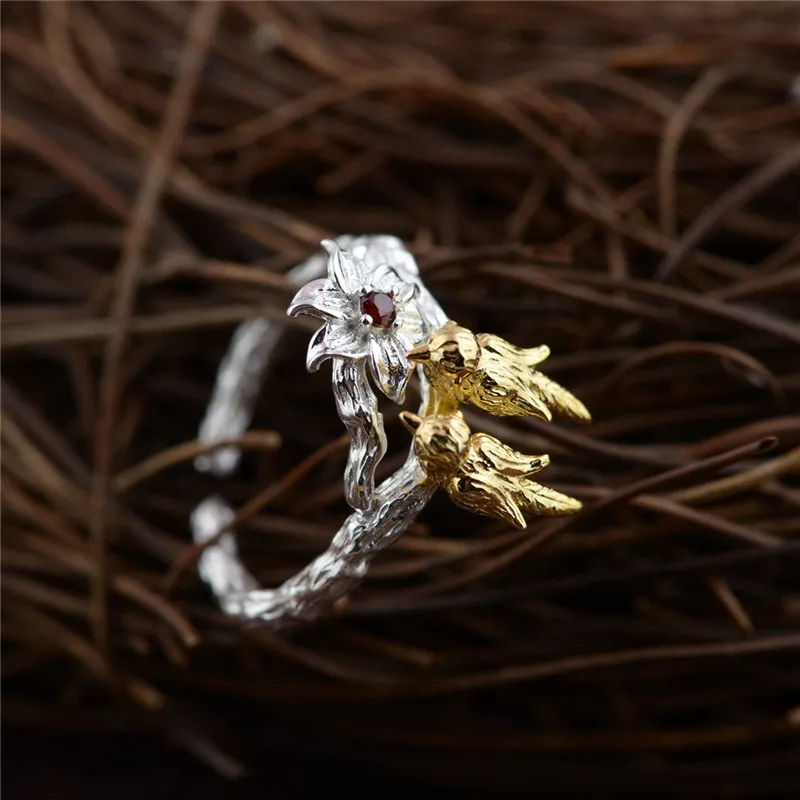 BESTLYBUY 100% Настоящее серебро 925 пробы, ювелирные изделия, милые кольца с птицами для женщин и девочек, подарки, ювелирные изделия с животными, б...
BESTLYBUY 100% Настоящее серебро 925 пробы, ювелирные изделия, милые кольца с птицами для женщин и девочек, подарки, ювелирные изделия с животными, б...