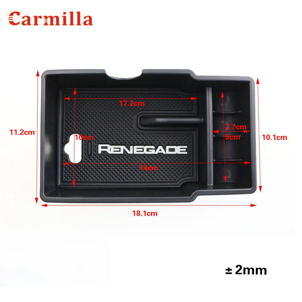 Auto Center Console Armrest Storage Box Glove Box Secondary Storage Fit for Jeep Renegade 2015 2016 - 2019 Console Organizer
Auto Center Console Armrest Storage Box Glove Box Secondary Storage Fit for Jeep Renegade 2015 2016 - 2019 Console Organizer