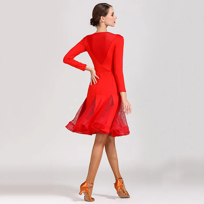 Latin Dance Costume For Women Sexy Tango Salsa Cha Cha Ballroom Practice Dance Wear Black Red Samba Rumba Dancing Clothes DC1962
Latin Dance Costume For Women Sexy Tango Salsa Cha Cha Ballroom Practice Dance Wear Black Red Samba Rumba Dancing Clothes DC1962