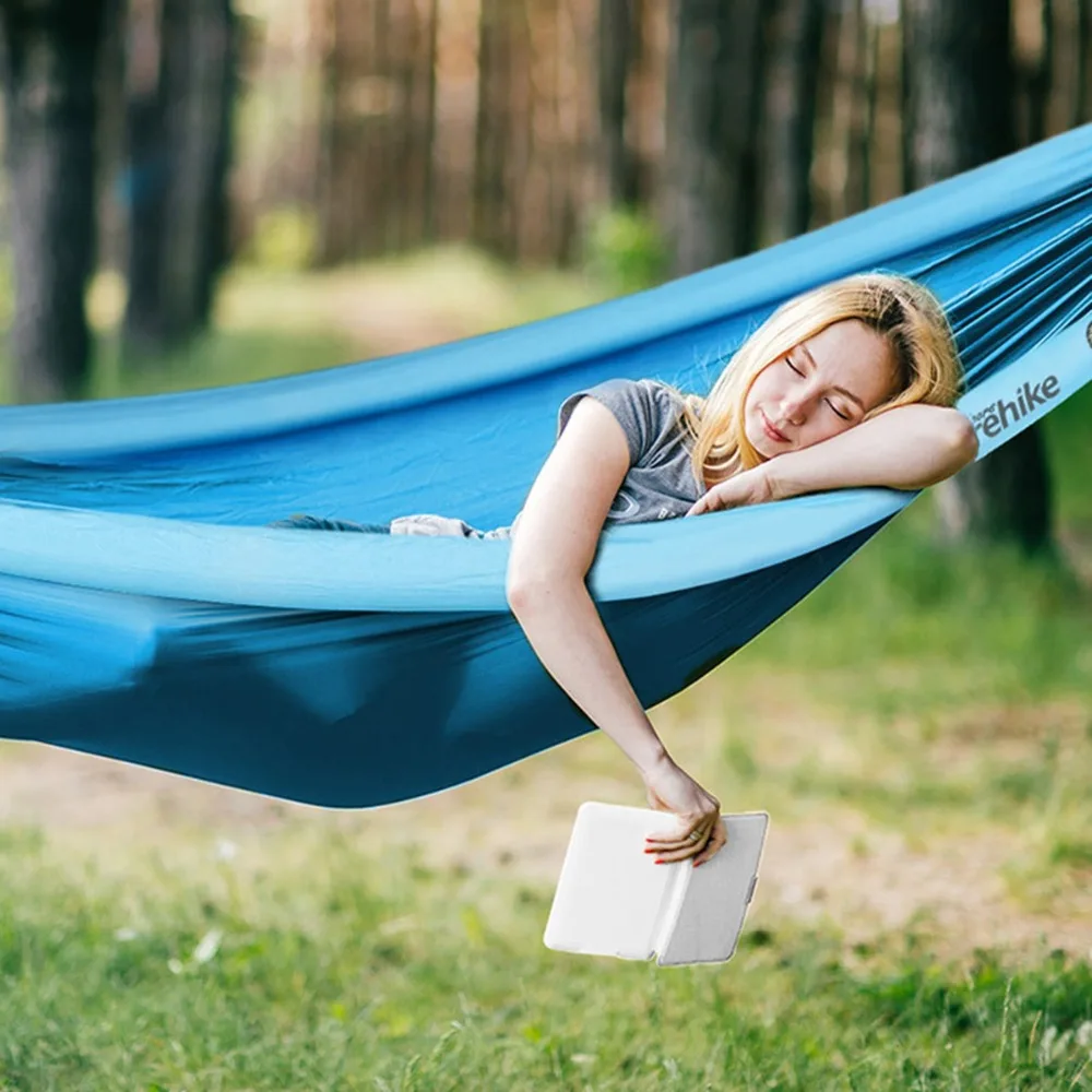 NatureHike Portable Parachute Hammock Garden Swing Outdoor Travel Camping Hiking Fishing Beach Hanging Bed Inflatable Hammock
NatureHike Portable Parachute Hammock Garden Swing Outdoor Travel Camping Hiking Fishing Beach Hanging Bed Inflatable Hammock