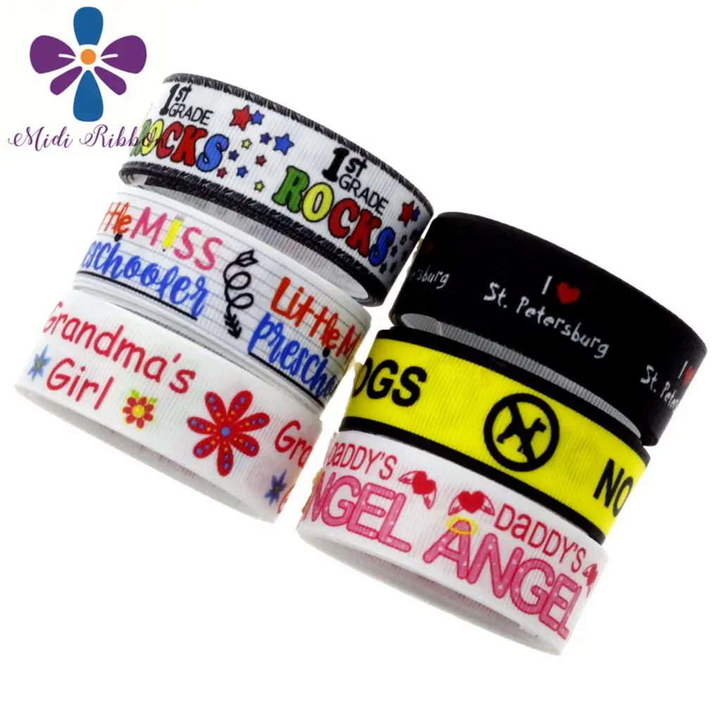 16mm-75mm English Letter Words Printed Grosgrain/Elastic Ribbon Colorful Stars Hair Bowknots Making 50yards/roll
16mm-75mm English Letter Words Printed Grosgrain/Elastic Ribbon Colorful Stars Hair Bowknots Making 50yards/roll