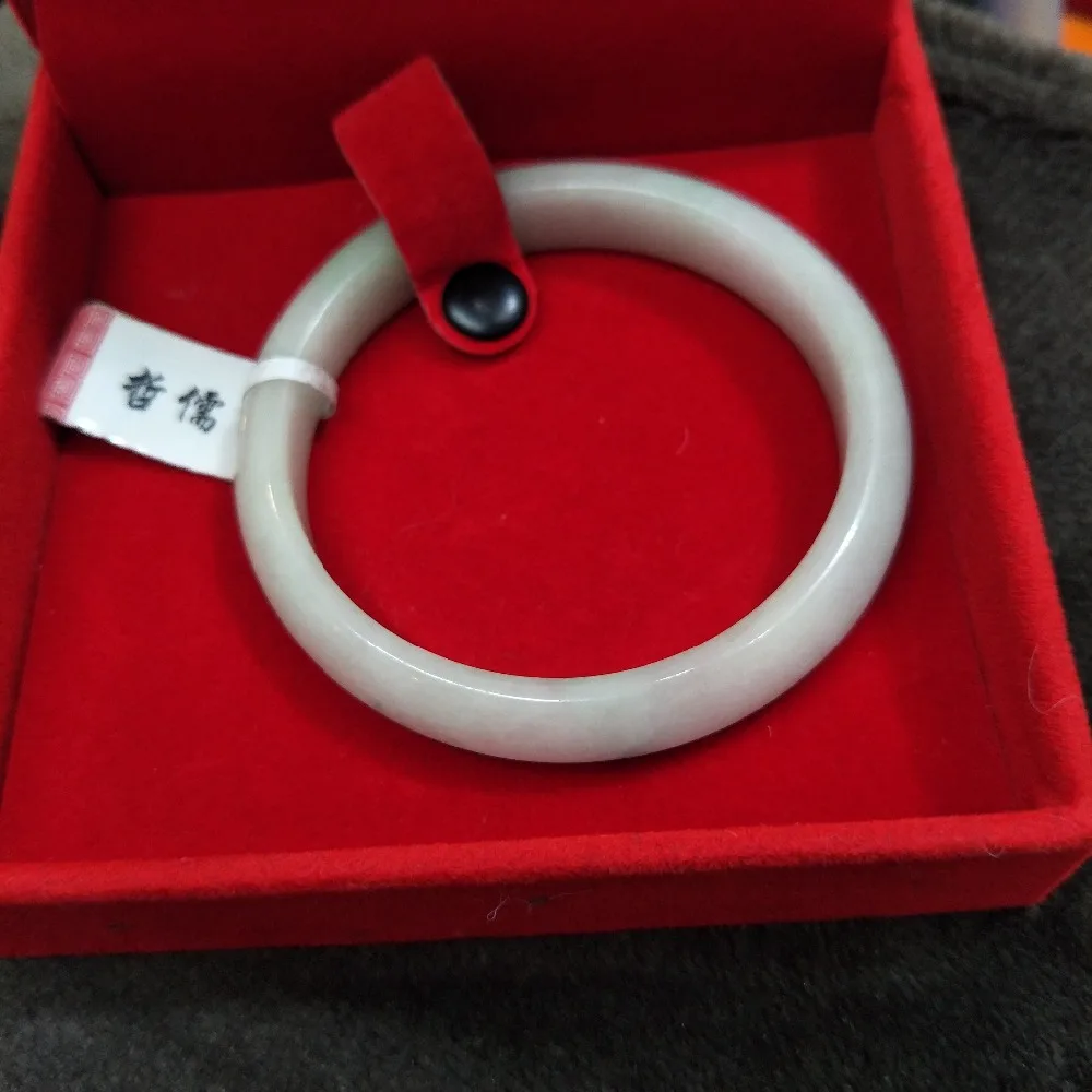 Zheru Jewelry Natural Jadeite Bracelet Natural Pale Green 54-62mm Female Princess Bracelet A Class A National Certificate
Zheru Jewelry Natural Jadeite Bracelet Natural Pale Green 54-62mm Female Princess Bracelet A Class A National Certificate